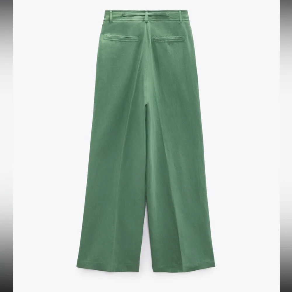 Zara linen blend pants - Picture 2 of 6